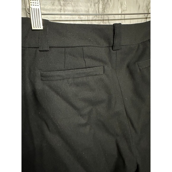 Ann Taylor NWT Margo Wool Spandex Black wide leg Pants Women size 8 - Picture 8 of 11